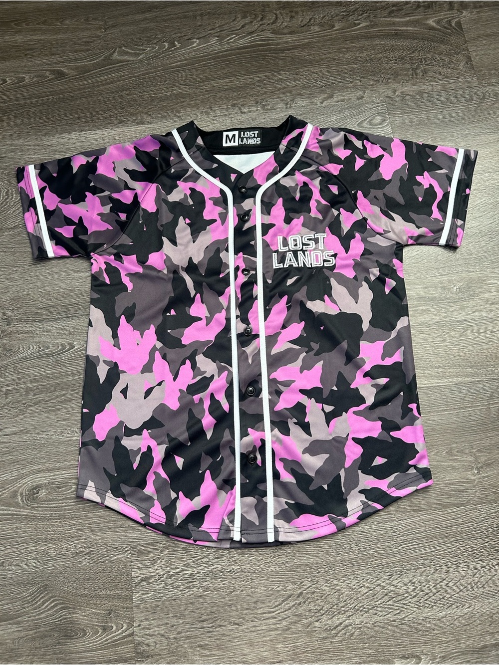 LOST LANDS 2025 JERSEY Baseball Tee